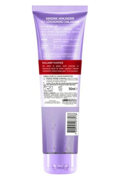 L'Oreal Paris L'oréal Paris Revitalift Dolgunlaştırıcı Temizleme Jeli 150 ml - 2
