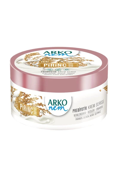 ARKO Nem Pirinç Sütü Prebiyotik Krem Serisi 250 Ml