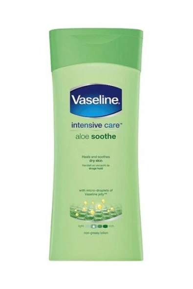 Vaseline Aloe Vera Ferahlığı Vücut Losyonu 200 Ml - Vazelin Yoğun Bakım