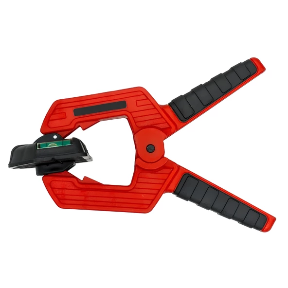 Su terazili Yaylı Kıskaç Kırmızı Mandal El Tip İşkence Mengene Klips Hobi 70 mm - 7