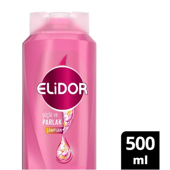 Elidor Şampuan Güçlü ve Parlak 500 Ml