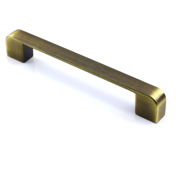 Gölcük Metal Antik Sarı Kulp 128 mm Mobilya Çekmece Mutfak Dolabı Dolap Kapak Kulpları Kulb Kulpu - Resim 3