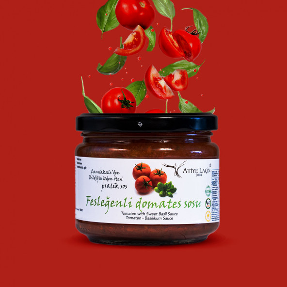 Fesleğenli Domates Sos 300 gr - 2