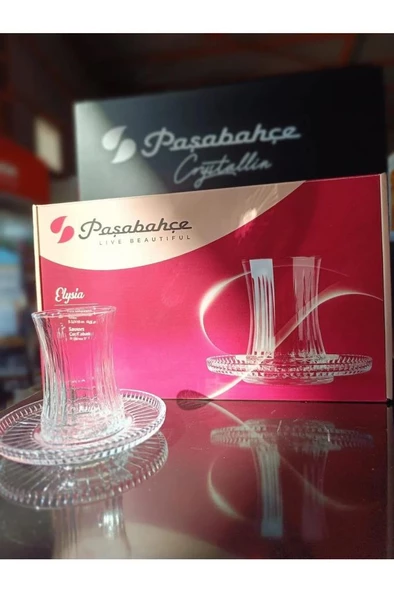 Paşabahçe 950097 Elysia 12 Parça 6 Kişilik Çay Seti - 3