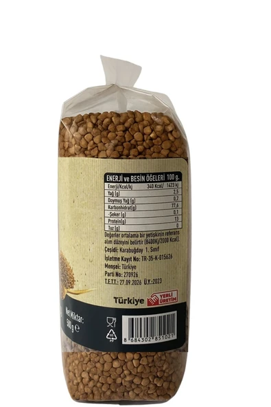 GRD ORGANİK GREÇKA 500 GR: Anadolu'dan Gelen Glutensiz Güç, Sofranıza Sağlık! - 3