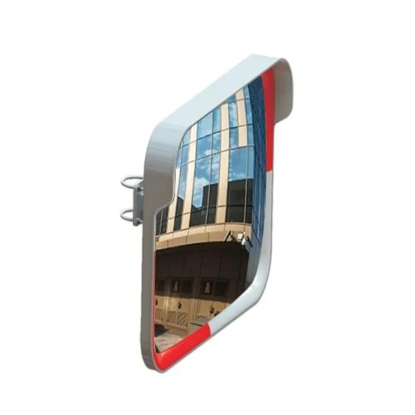 Bombeli Güvenlik Aynası Otopark Aynası Akrilik Trafik Aynası Ankara 40x60 cm ve 3m Ayna Direği - 2