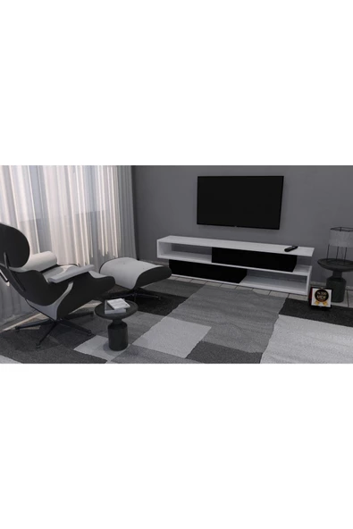 KONAK EV EŞYALARI Modern TV Ünitesi %100 MDF ,TV Sehpa,TV Dolap,TV Masası