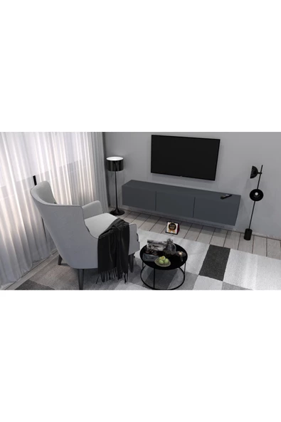 KONAK EV EŞYALARI Novanta 2 TV Ünitesi %100 MDF ,TV Sehpası