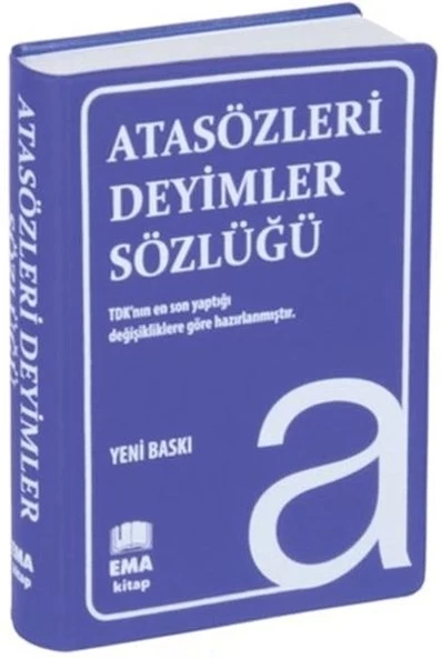 Atasözleri Deyimler Sözlüğü (Plastik Kapak) ürün görseli 1