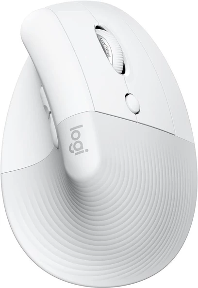 Logitech Lift 910-006475 Beyaz Dikey Sessiz Ergonomik Optik Kablosuz Mouse - Teşhir