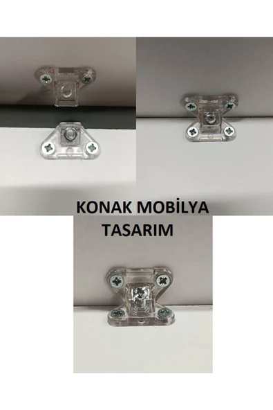 KONAK EV EŞYALARI Puflu Kahve Köşesi  %100 MDF, Çok Amaçlı Dolap,Mutfak Dolabı - Resim 5