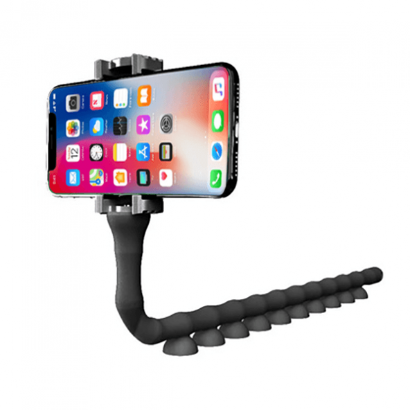 Tüm Telefonlar Için Solucan Lazy Holder Telefon Tutucu Esnek Solucan Telefon Tutucu Stand