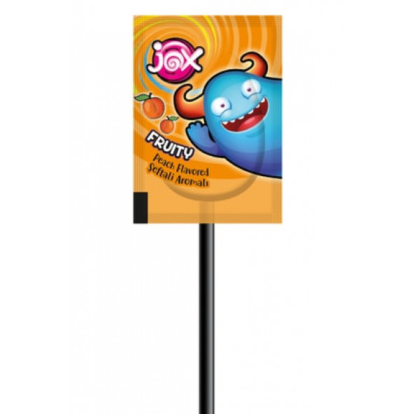 JOX FRUITY Karışık Meyve ve Kola Aromalı Lolipop Şekerleme (8 gr x 120 adet) - 3