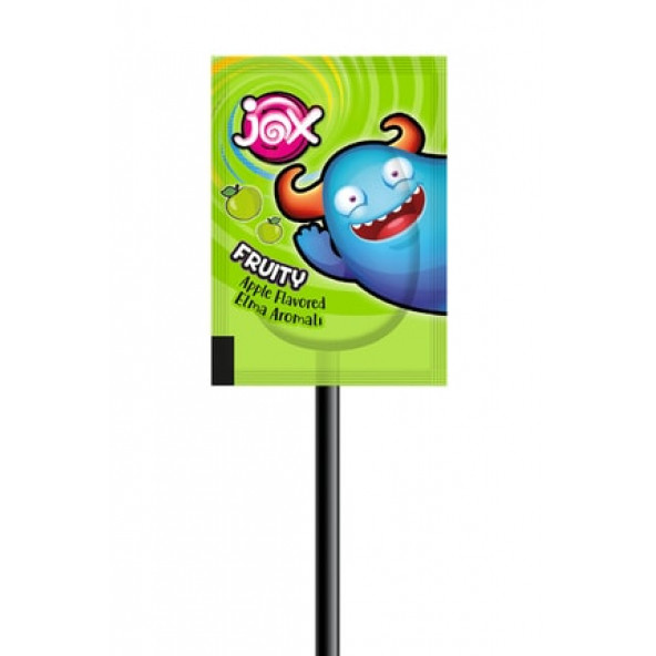 JOX FRUITY Karışık Meyve ve Kola Aromalı Lolipop Şekerleme (8 gr x 120 adet) - 5