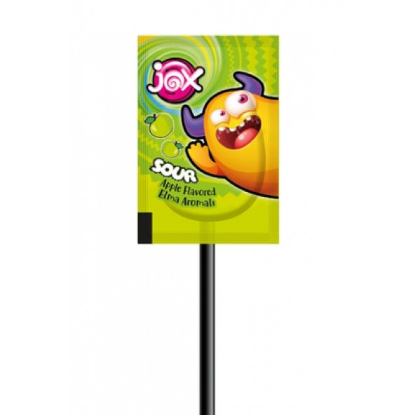 JOX SOUR Karışık Meyve ve Kola Aromalı Ekşili Lolipop Şekerleme (8 gr x 120 adet) - 5