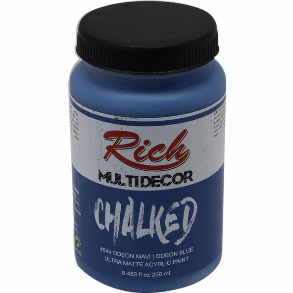 Rich Multi Decor Chalked 250 Cc Odeon Mavi 4544