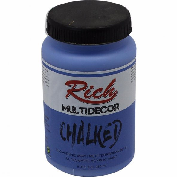 Rich Multi Decor Chalked 250 Cc Akdeniz Mavi 4552