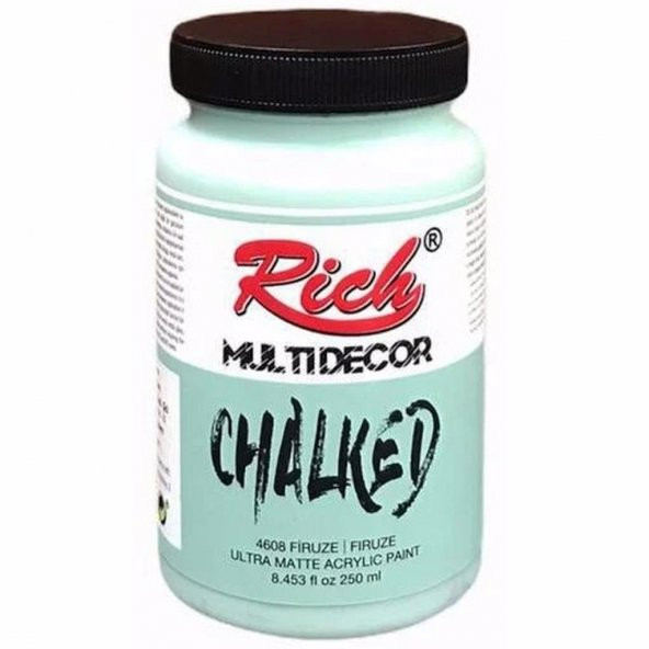 Rich Multi Decor Chalked 250 Cc Firuze 4608
