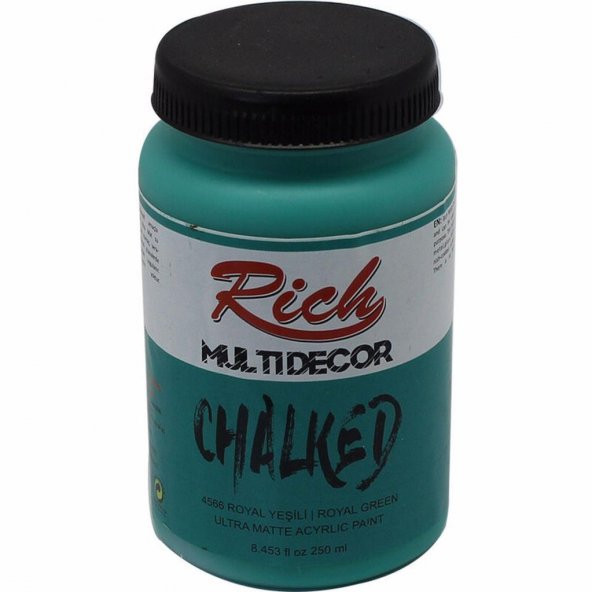 Rich Multi Decor Chalked 250 Cc Royal Yeşili 4566