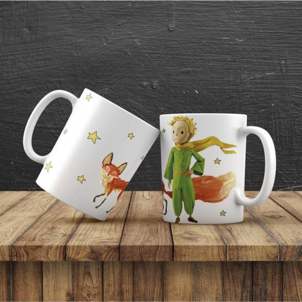 Küçük Prens Işıklı Biblo Kupa Notluk Puf Yastık 4Lü Set - 3