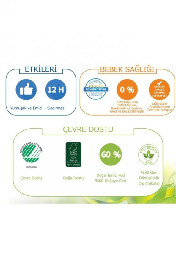 Tidoo Hipoalerjenik ekolojik Alıştırma Külodu No:6 Jumbo 16-30 Kg 32 Adet - 3