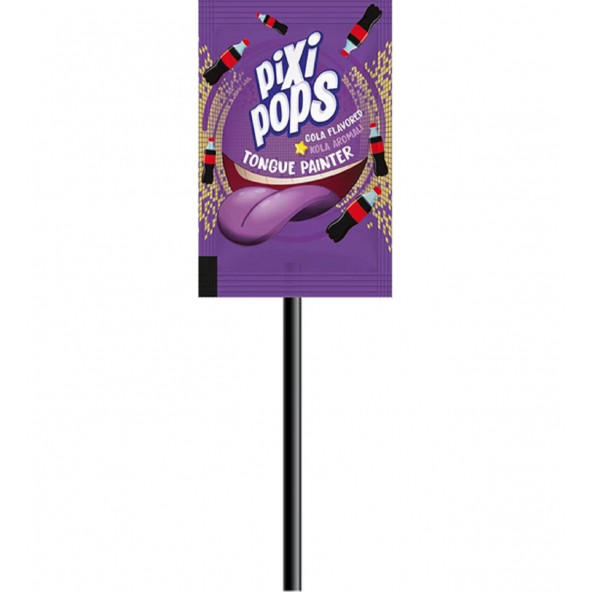 PIXI POPS Meyve Aromalı Dil Boyayan Lolipop Şekerleme - 4