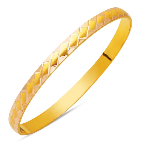 14 Ayar Desenli Hediyelik Bilezik ürün görseli 1