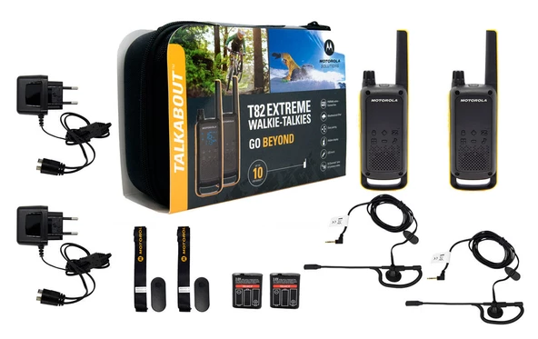 Motorola TLKR-T82 Extreme PMR Telsiz (2'li Set)