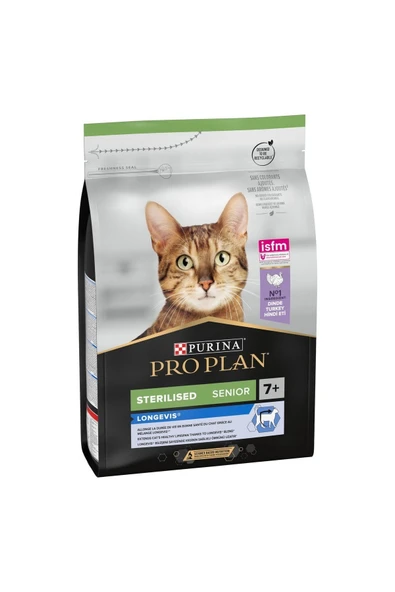 Pro Plan Sterilised 7+ Yasli Kedi Maması 3 Kg