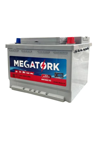 MEGATORK 72 AH AKÜ 2024 ÜRETİM - 3