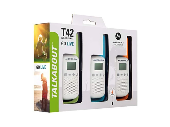 Motorola Talkabout T42 3'lü PMR El Telsizi - 2