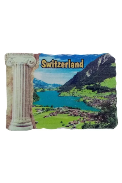 İsviçre Temalı Sütun Magnet - 3