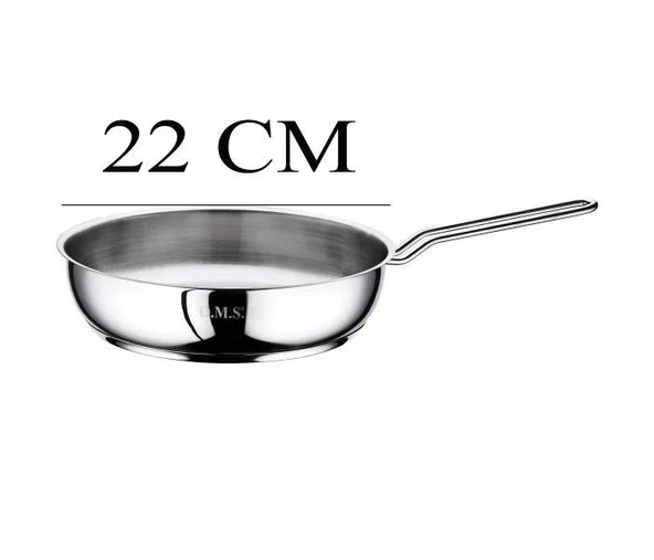 Oms Çelik Tava 22x6 CM Cam Kapaklı - 2