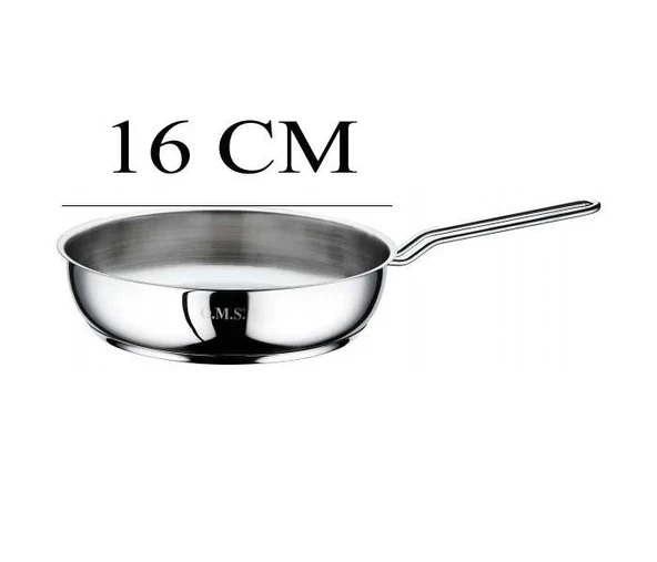 Oms Çelik Tava 16x5 CM Cam Kapaklı - 2