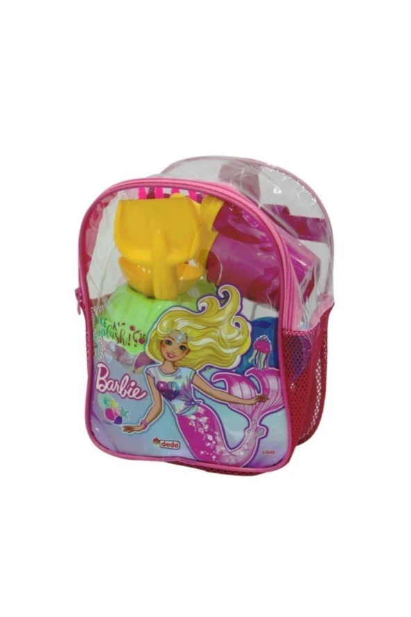 Dede Barbie Resimli Sırt Çantalı Plaj Set ürün görseli