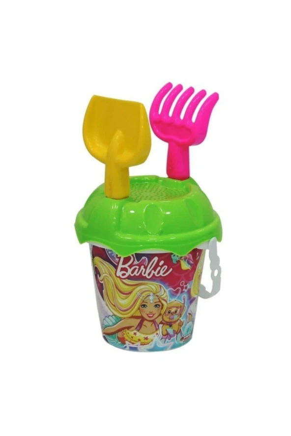 Dede Barbie Resimli Sırt Çantalı Plaj Set - Resim 3