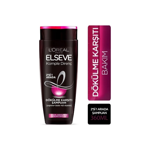 Elseve 2/1 Dökülme Karşıtı/Argine 360 Ml - 2