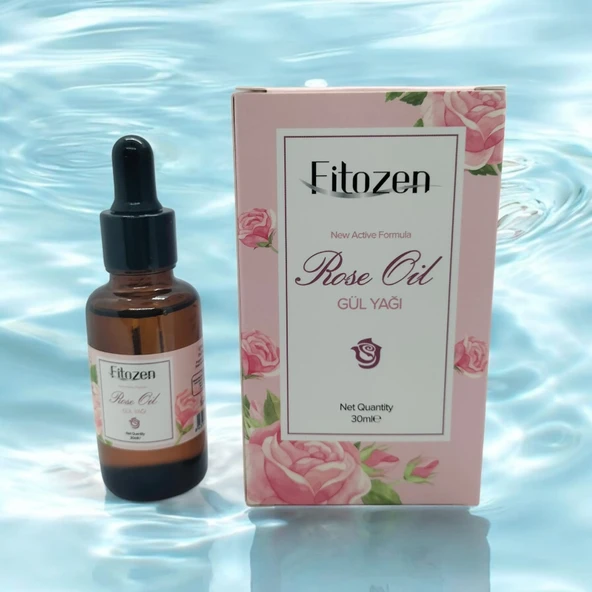 Fitozen Gül Yağı 30ml Saf ve Soğuk Sıkım