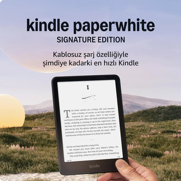 Amazon Kindle Paperwhite Signature Edition | 2024 | 12. Nesil | 32 GB | 7" | Uzun Pil Ömrü | Kablosuz Şarj Özelliği - 2