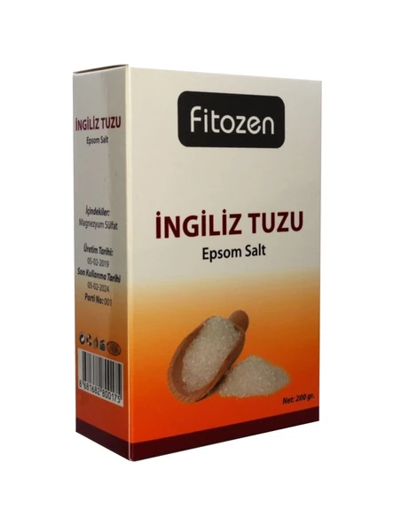 Fitozen İngiliz Tuzu Epsom Tuzu 200 gr