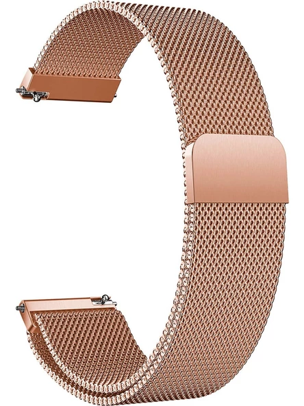 Microsonic Samsung Galaxy Watch 5 40mm Milanese Loop Kordon Rose Gold