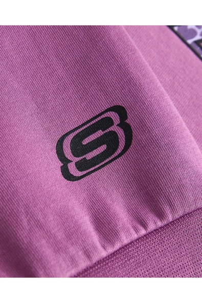 Skechers SK242055-499 G 2Xi-Lock Hoodie Kız Çocuk Sweatshirt - Resim 5