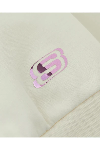 Skechers SK242035-102 G 2Xi-Lock Loose Fit Kız Çocuk Sweatshirt - Resim 5