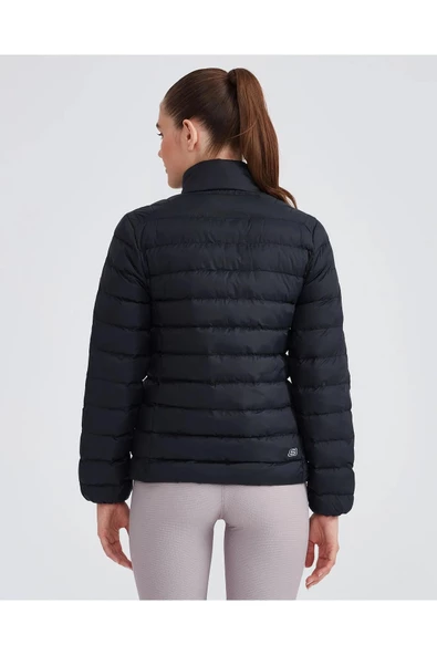 Skechers S231240-001 W Outerwear Pop Up Detailed Padded Kadın Spor Mont - 5