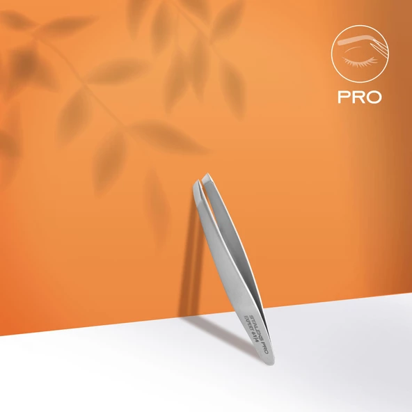 Staleks Expert Profesyonel Mini Kaş Cımbızı Eğimli 4mm ürün görseli