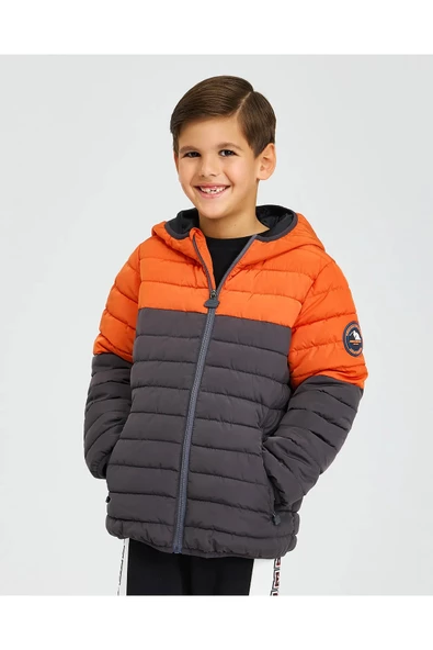 Skechers SK242010-823 B Outerwear Padded Erkek Çocuk Spor Mont - Resim 2