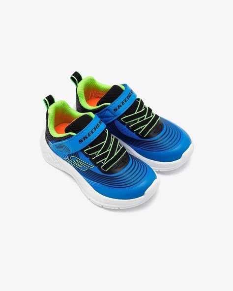 Skechers 403926N BLLM Microspec Advance Erkek Bebek Spor Ayakkabı - 7