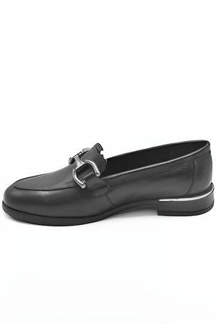 VENÜS 2455201K KISA TOPUK TOKALI LOAFER DERİ KADIN AYAKKABI - 12