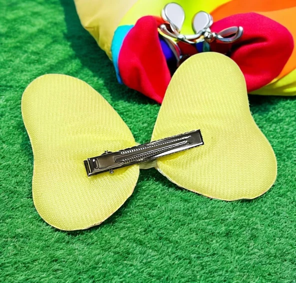 Fiyonklu Kız Çocuk Toka - Resim 3