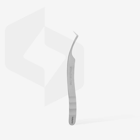 Staleks Expert Pro Volume Kirpik Cımbızı 10mm TE-41-2 - 3